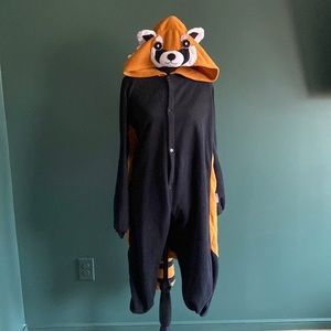 Hooded Red Panda Snuggie/Pajamas